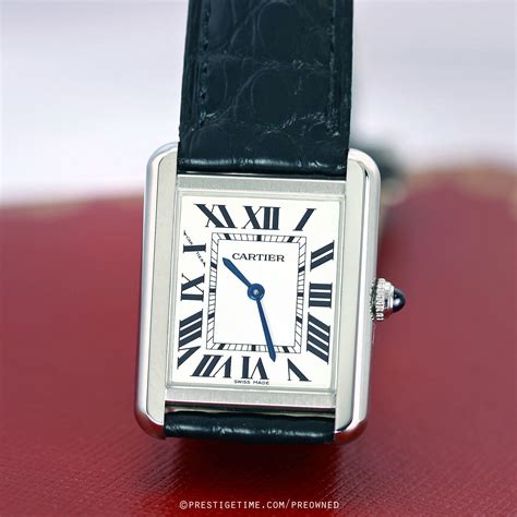 cartier tank cheap|pre owned cartier tank solo.